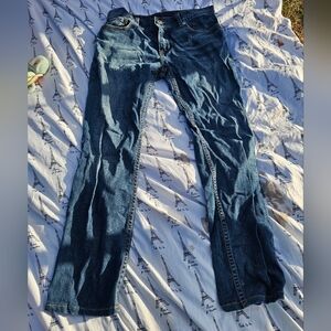Armani Exchange Dark Blue Denim Jeans